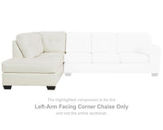 Donlen Left-Arm Facing Corner Chaise