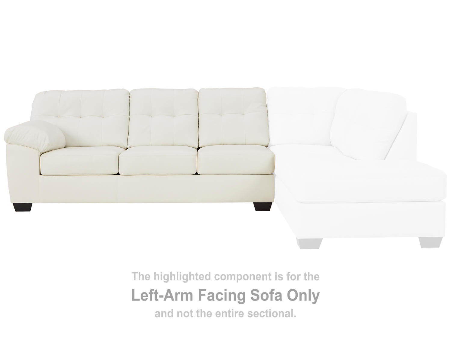 Donlen Left-Arm Facing Sofa