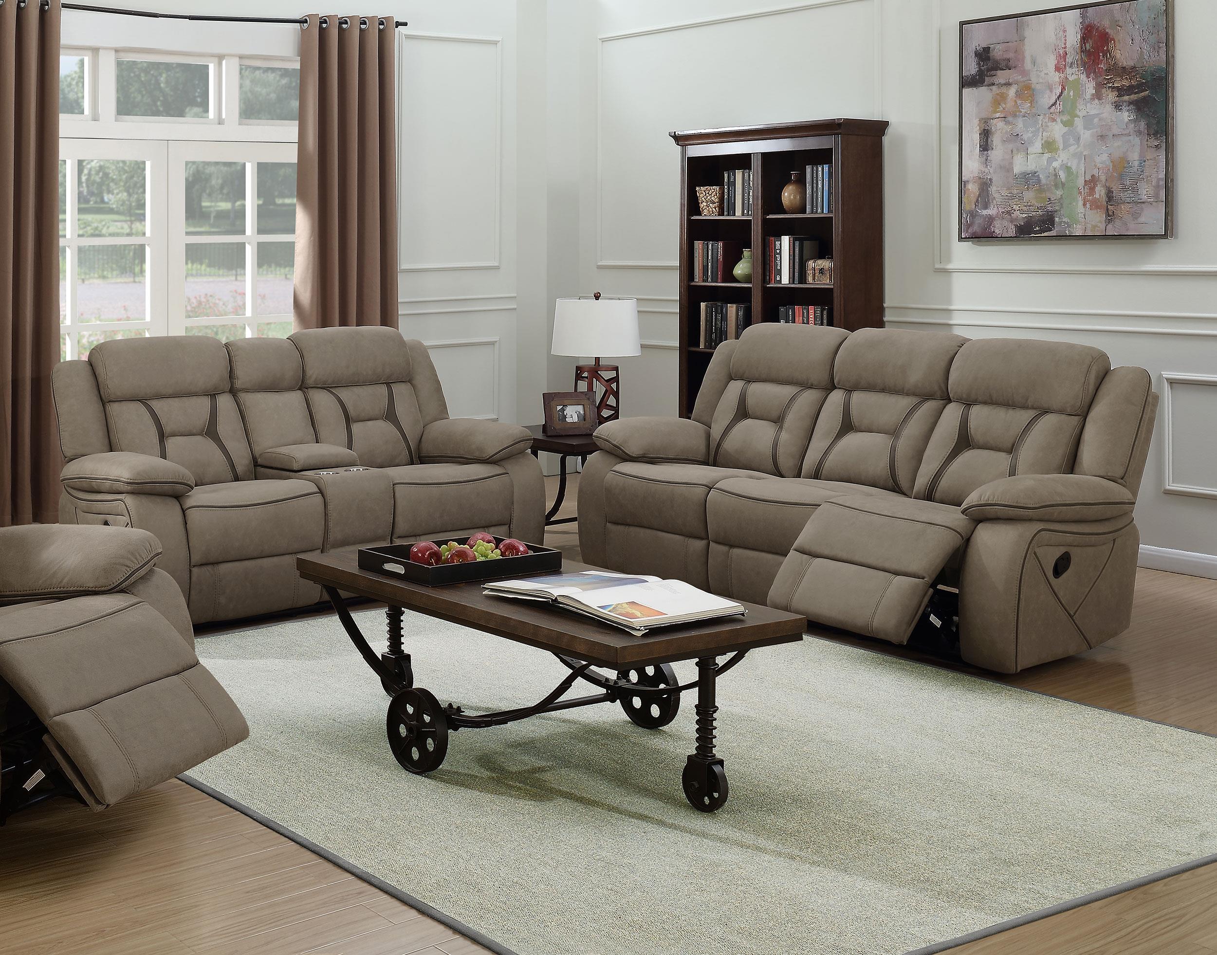 Higgins Upholstered Tufted Living Room Set