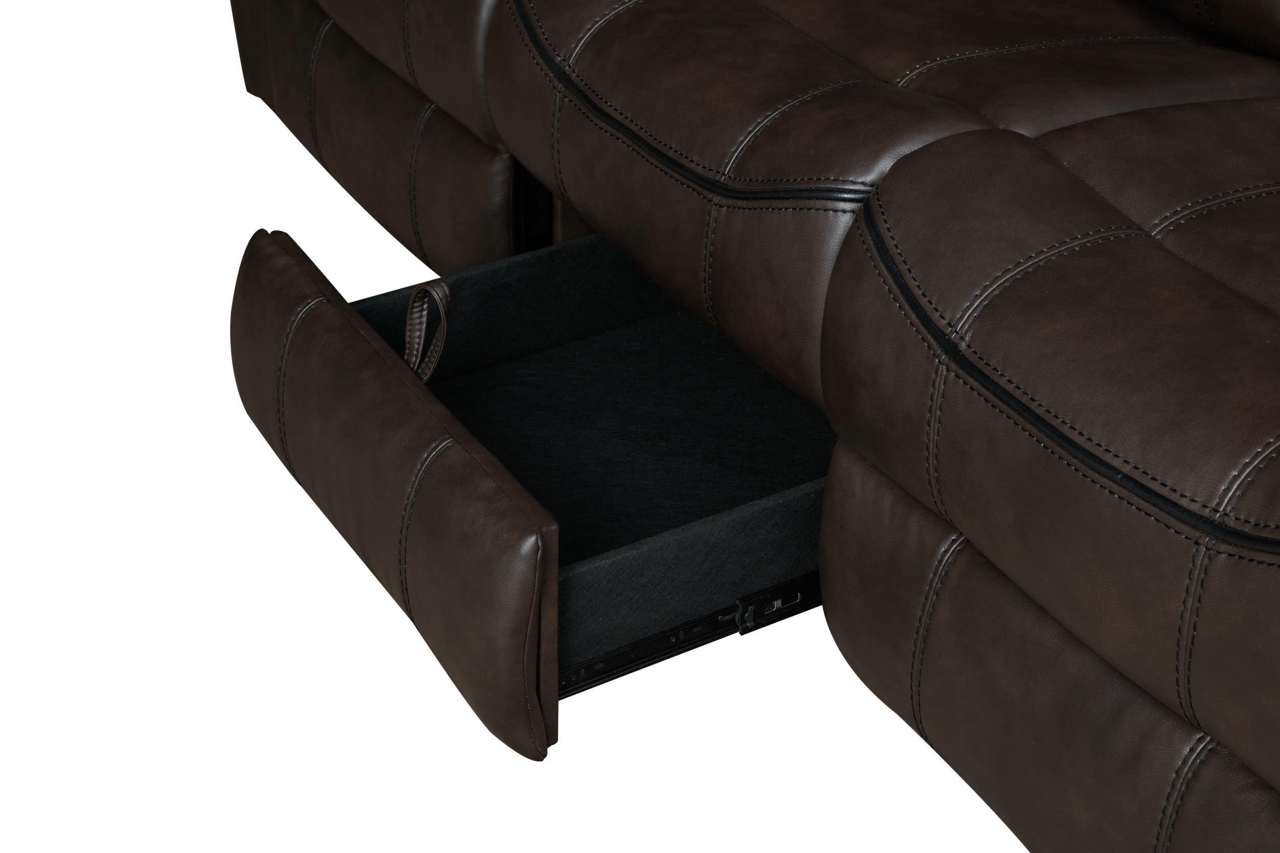 Sawyer Pillow Top Arm Motion Sofa Cocoa