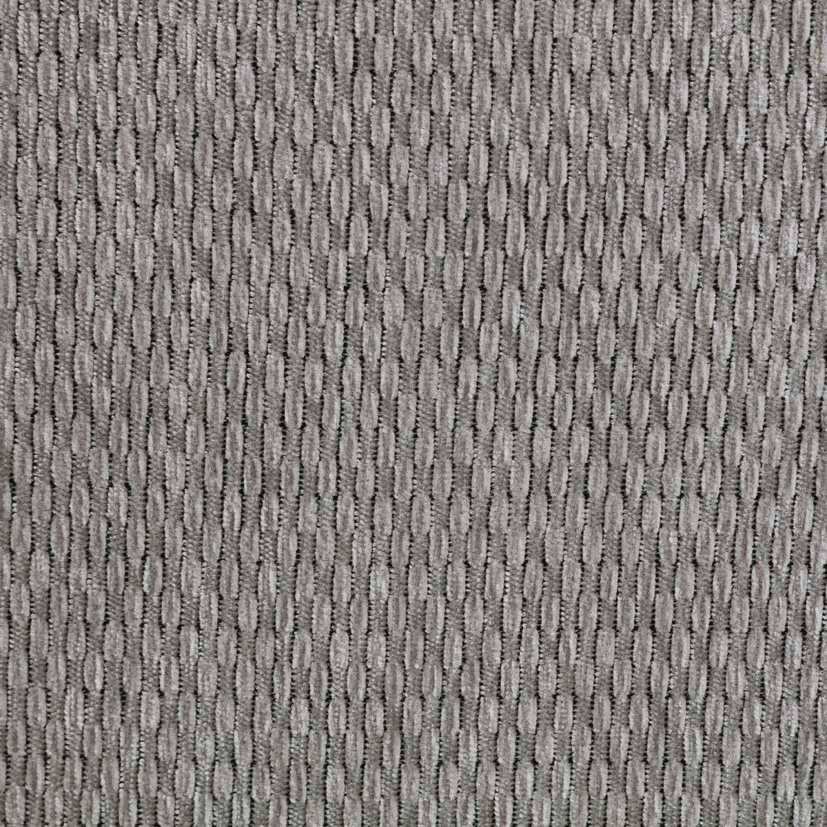 Sillón reclinable tapizado en chenilla Gilson, gris