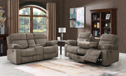 Myleene Upholstered Tufted Living Room Set Mocha