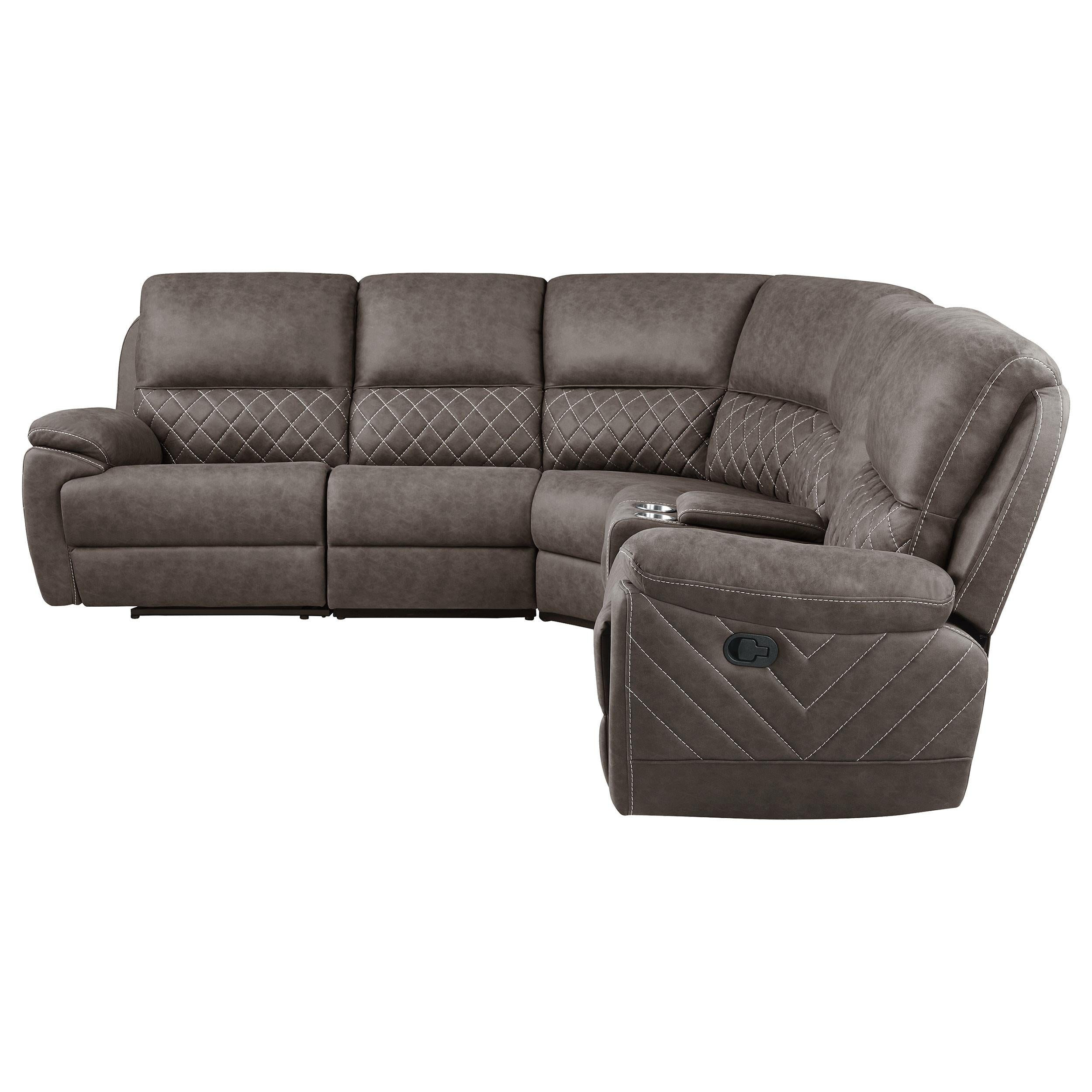 Variel 6-piece Modular Motion Sectional Taupe
