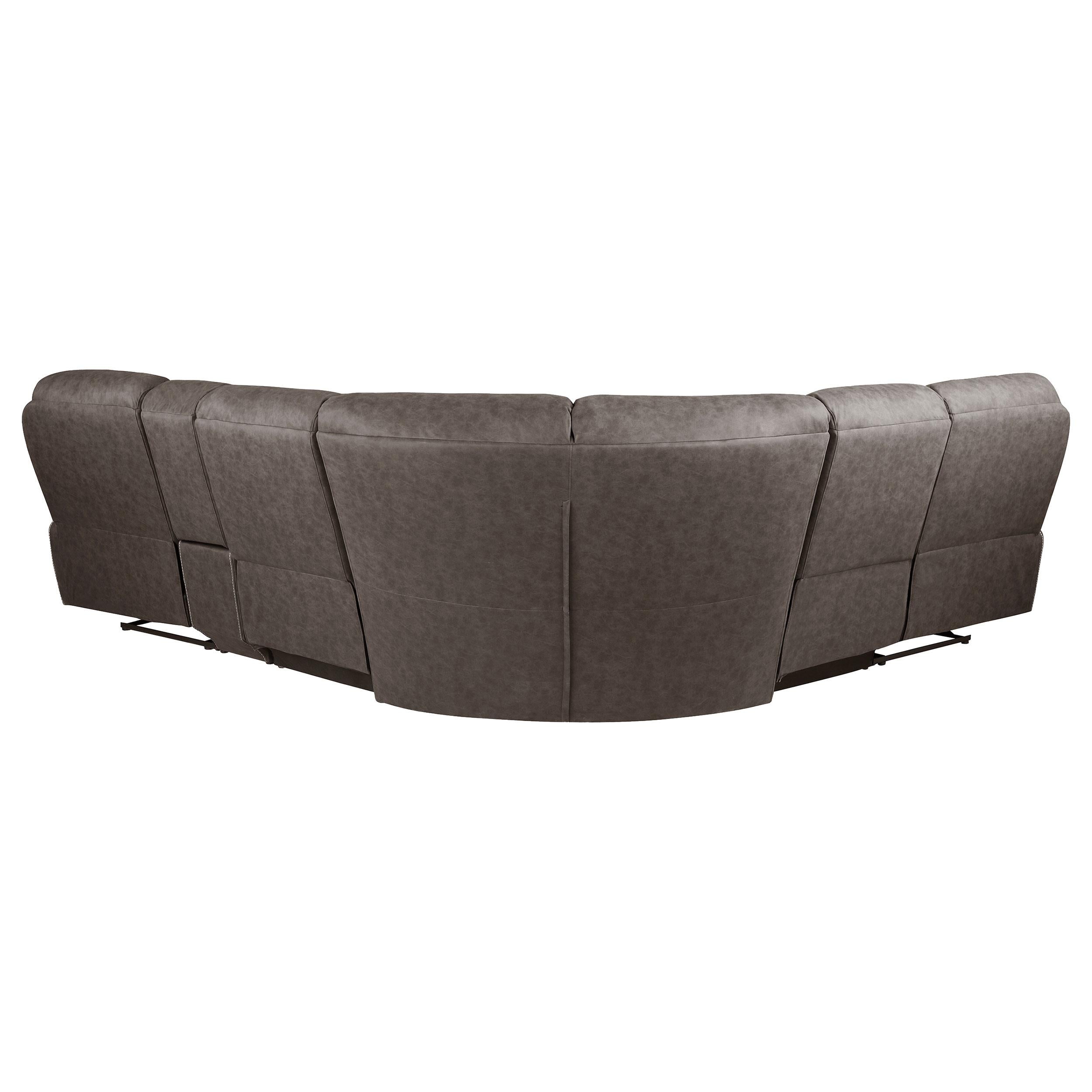 Variel 6-piece Modular Motion Sectional Taupe