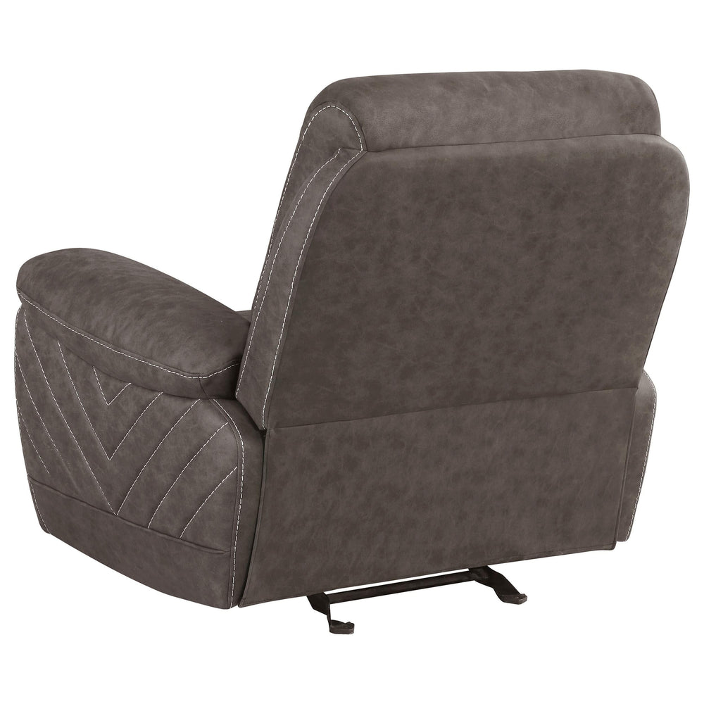 Sillón reclinable Variel Glider color topo