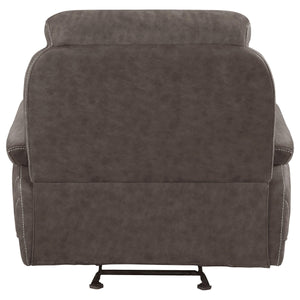 Sillón reclinable Variel Glider color topo