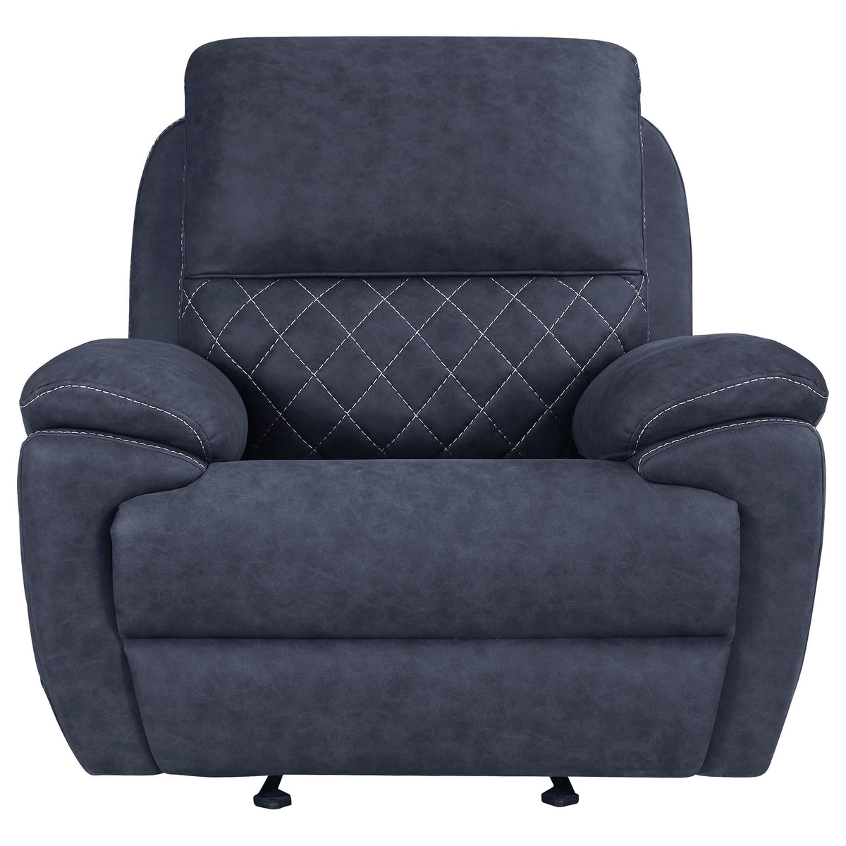 Sillón reclinable Variel Glider Azul