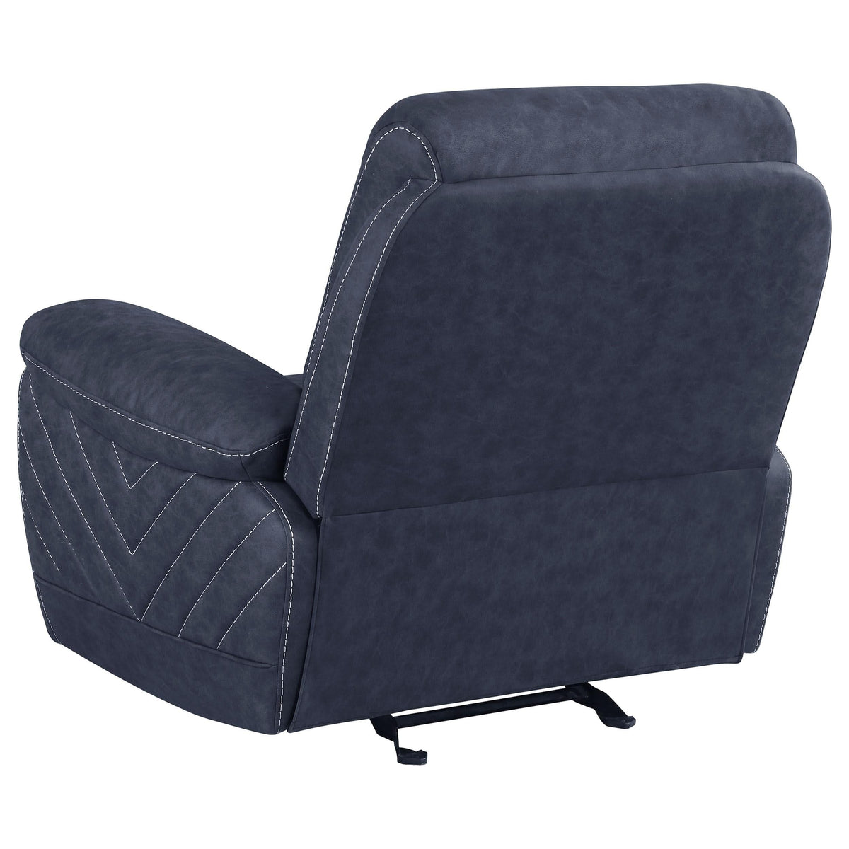 Sillón reclinable Variel Glider Azul