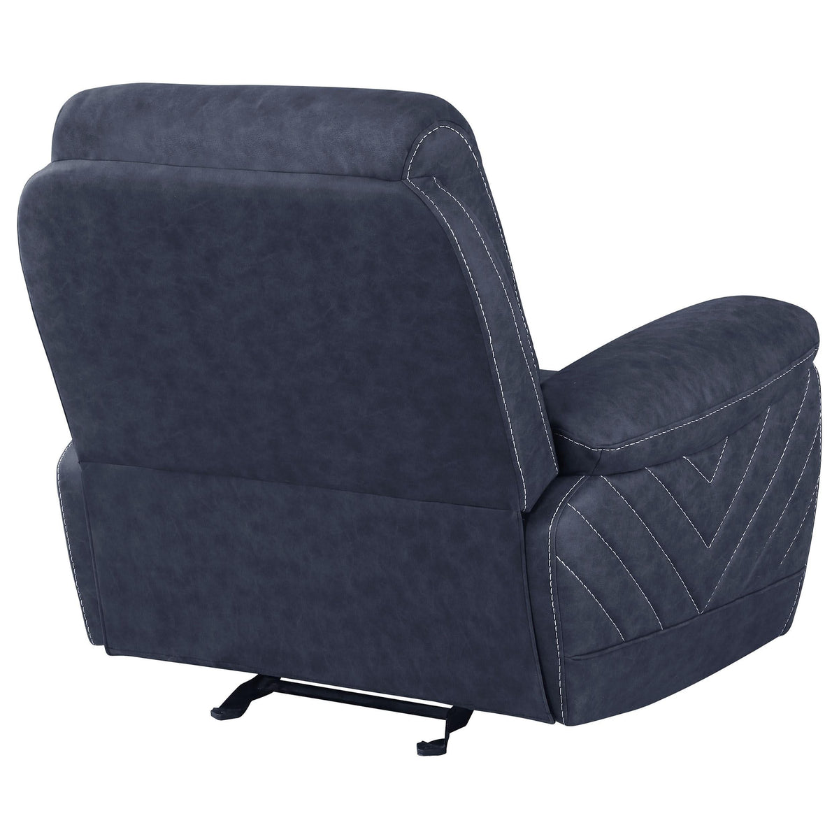 Sillón reclinable Variel Glider Azul