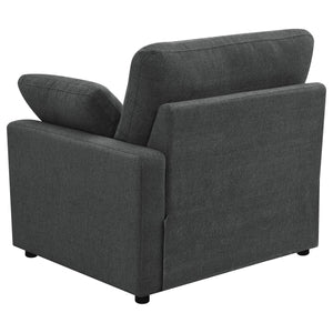 Sillón reclinable eléctrico modular Collins RAF gris oscuro