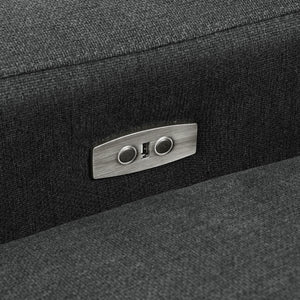 Sillón reclinable eléctrico modular Collins RAF gris oscuro