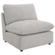 Silla modular sin brazos Collins gris