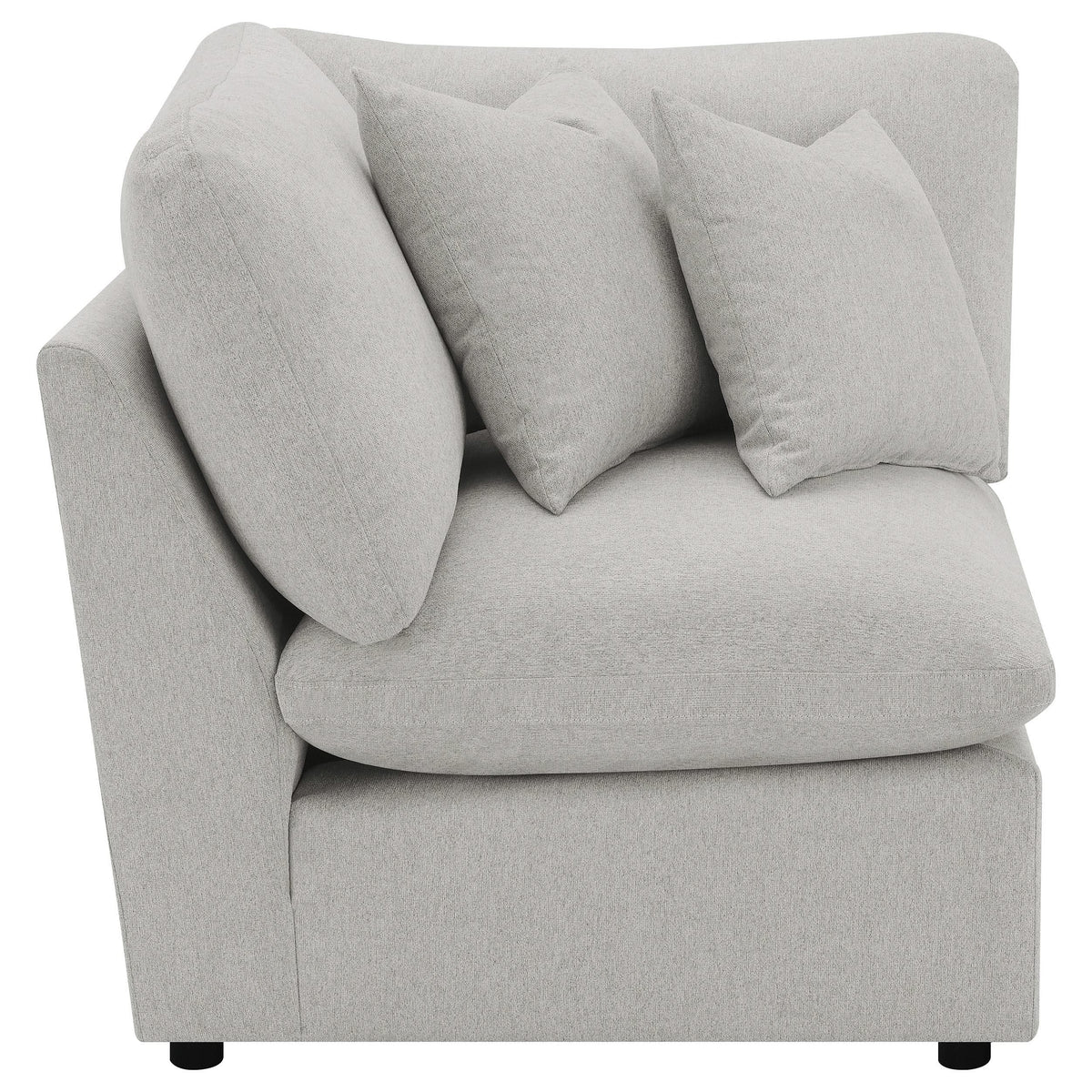 Collins Modular Corner Chair Grey