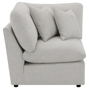Collins Modular Corner Chair Grey