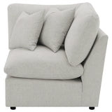 Collins Modular Corner Chair Grey