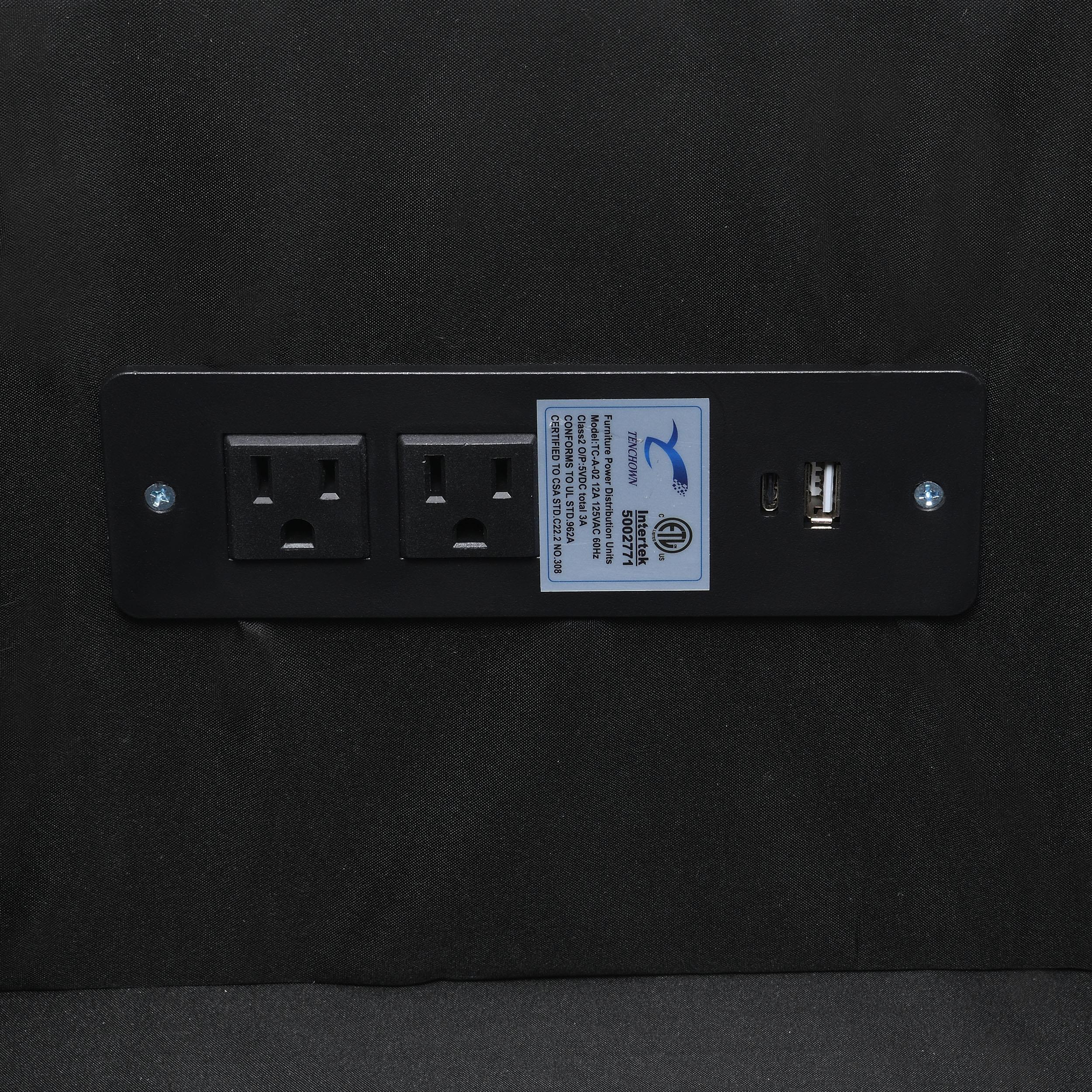 Collins 5-piece Power Reclining Home Theater Seating Grey