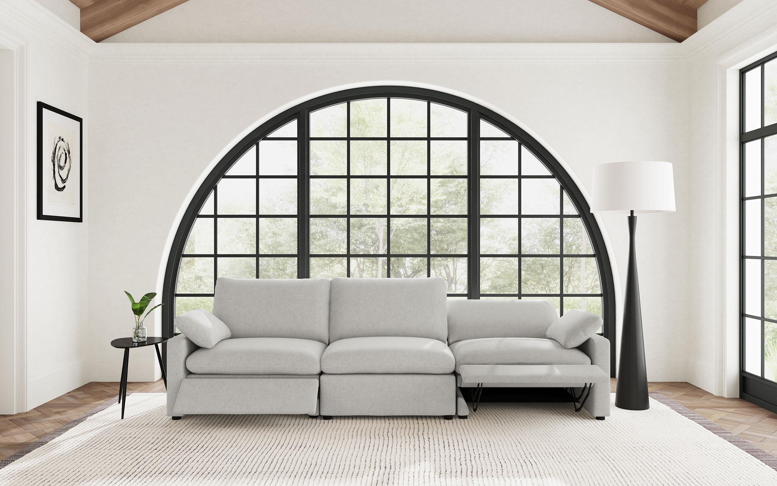 Collins Modular Power Sofa Grey