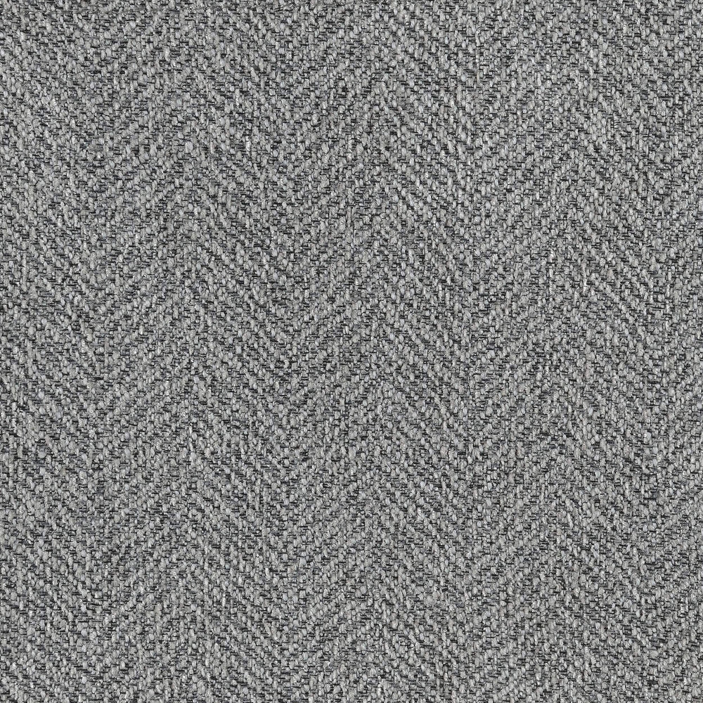 Sillón reclinable Davidson tapizado con capitoné y respaldo abatible, color gris