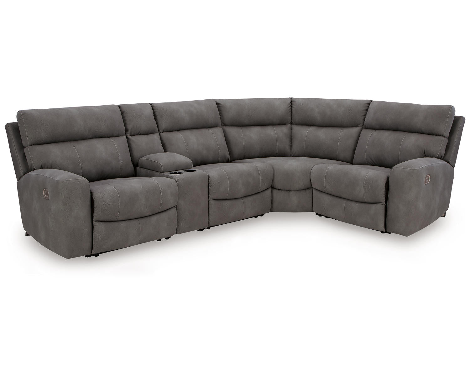 Next-Gen DuraPella 5-Piece Power Reclining Sectional