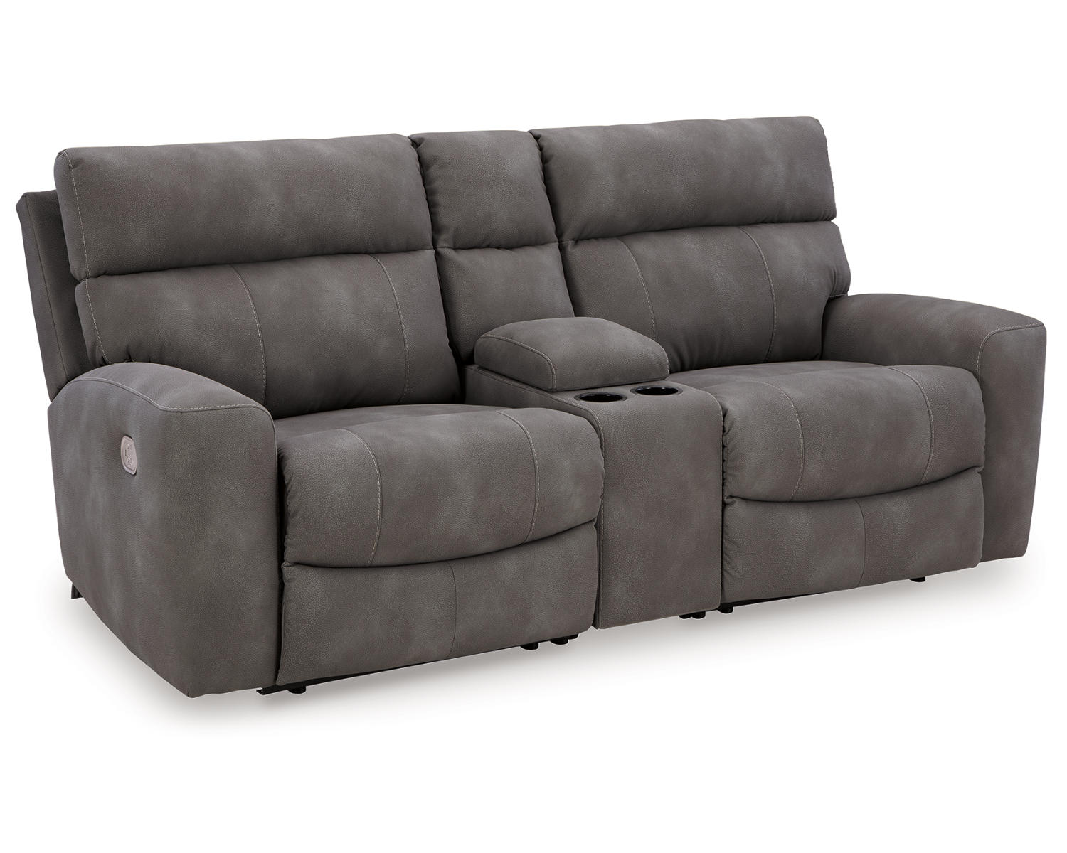 Next-Gen DuraPella 3-Piece Power Reclining Sectional Loveseat with Console