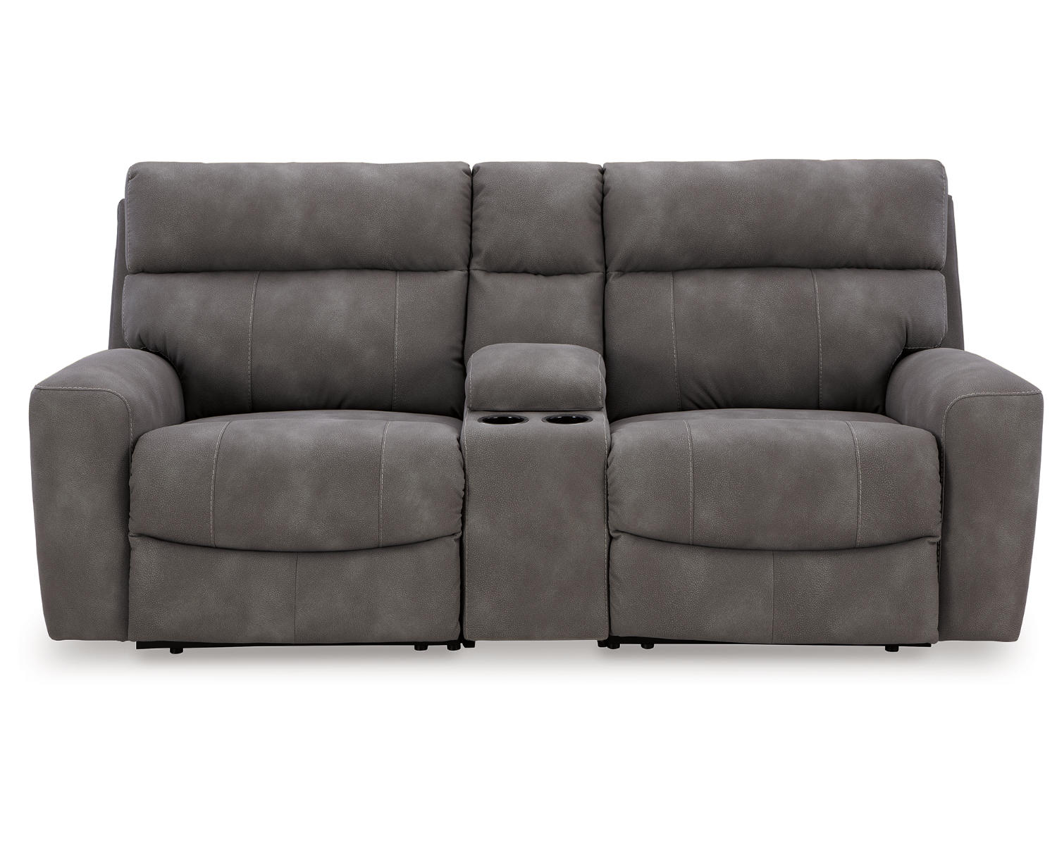 Next-Gen DuraPella 3-Piece Power Reclining Sectional Loveseat with Console