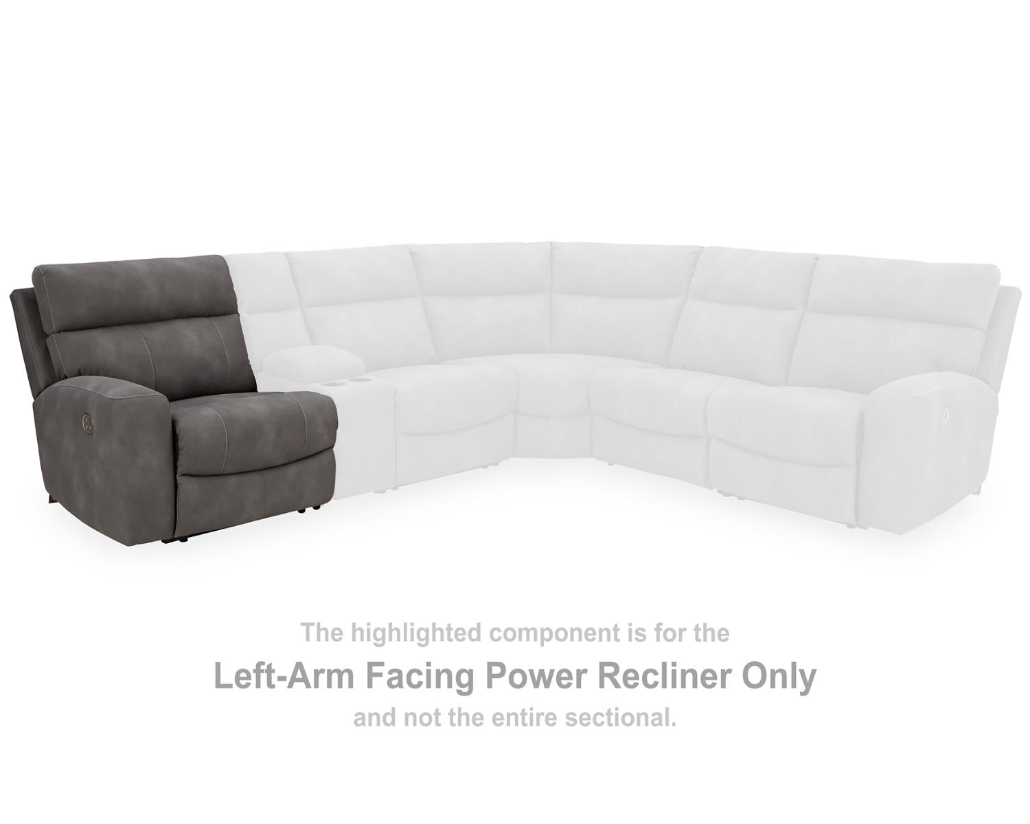 Next-Gen DuraPella Left-Arm Facing Power Recliner