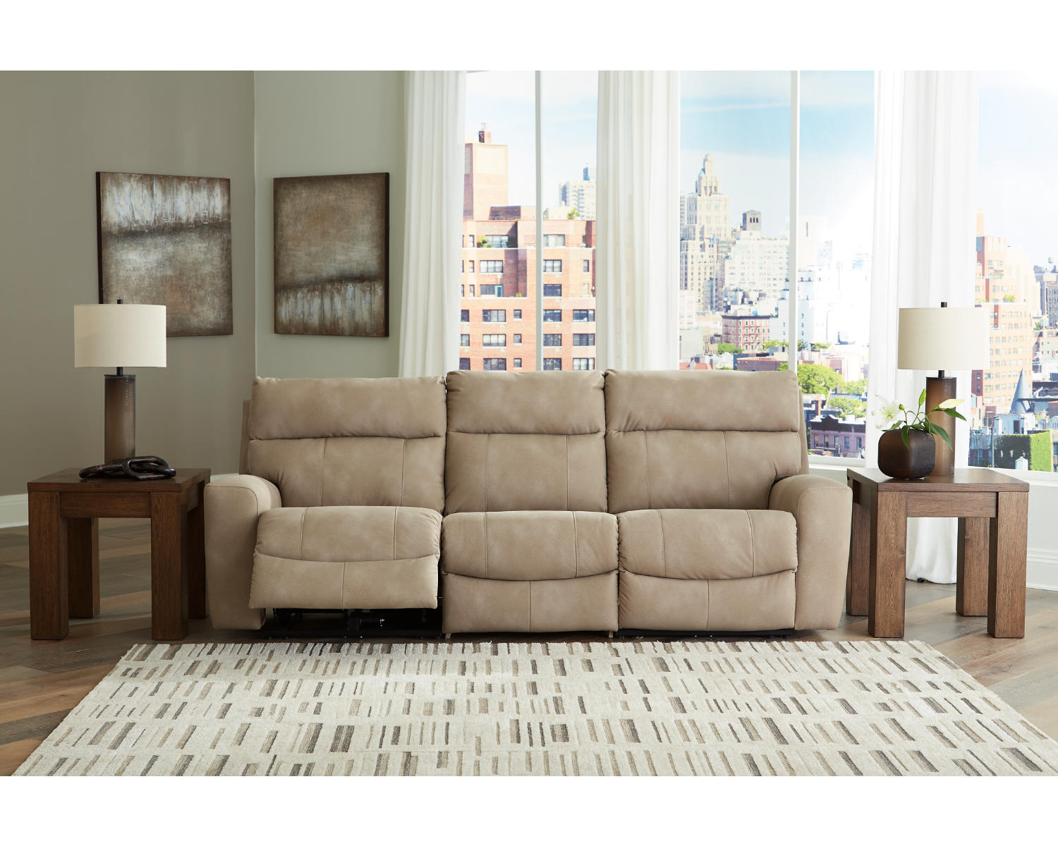 Next-Gen DuraPella 3-Piece Power Reclining Sectional Sofa