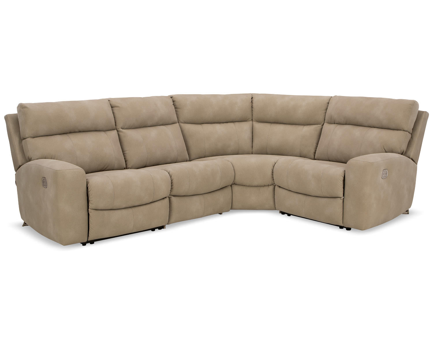 Next-Gen DuraPella 4-Piece Power Reclining Sectional