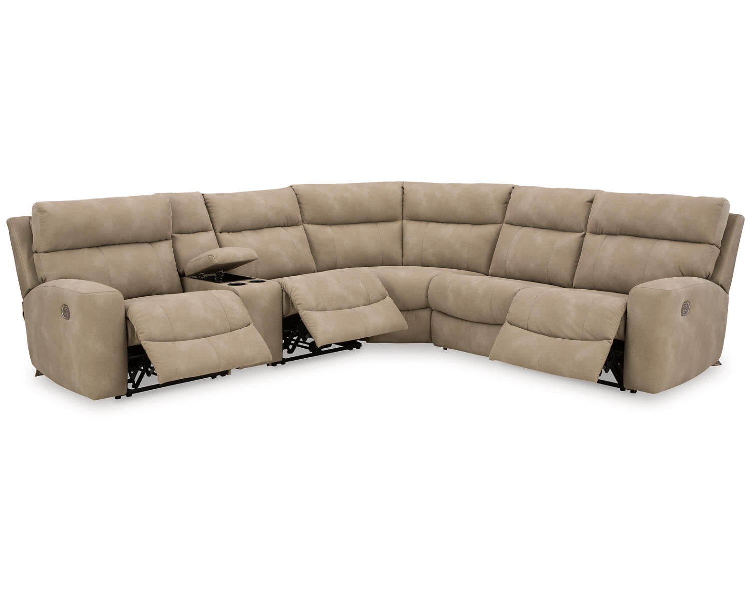 Next-Gen DuraPella 6-Piece Power Reclining Sectional