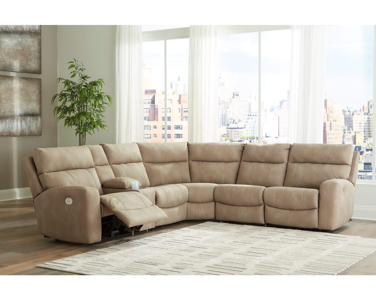 Next-Gen DuraPella 6-Piece Power Reclining Sectional