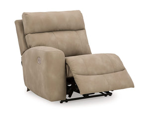 Sillón reclinable eléctrico con brazo izquierdo DuraPella de última generación