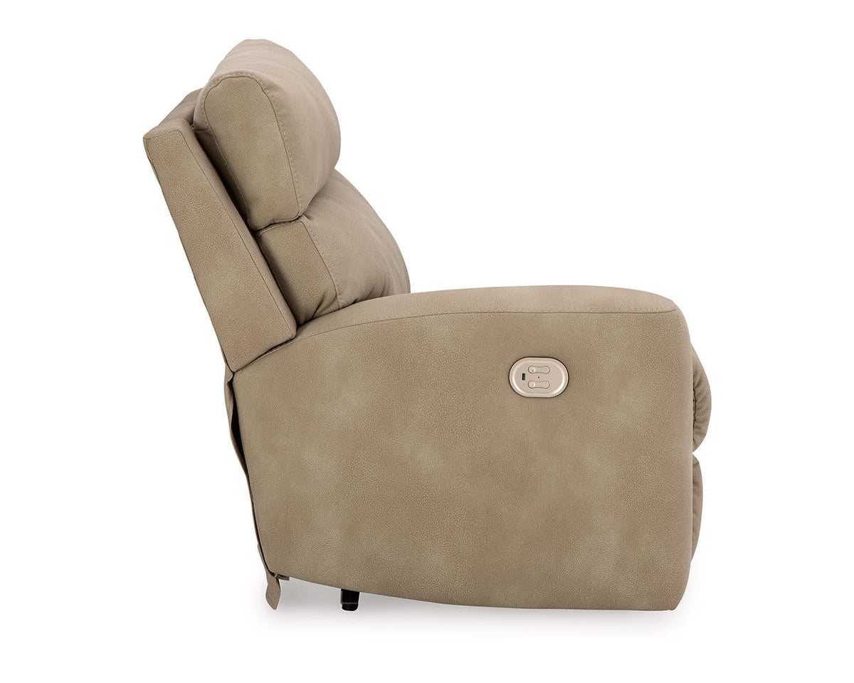 Sillón reclinable eléctrico con brazo izquierdo DuraPella de última generación