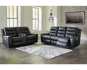 Warlin Power Reclining Sofa and Loveseat