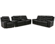 Warlin Power Reclining Sofa, Loveseat and Recliner