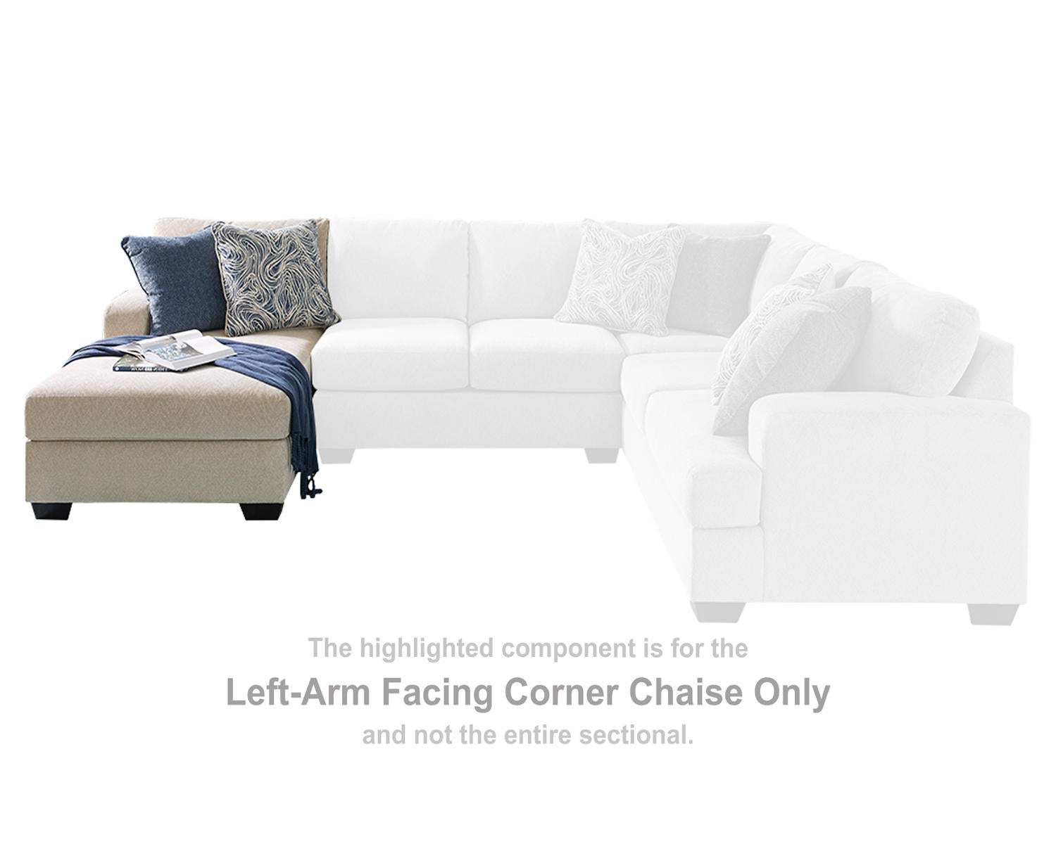 Enola Left-Arm Facing Corner Chaise
