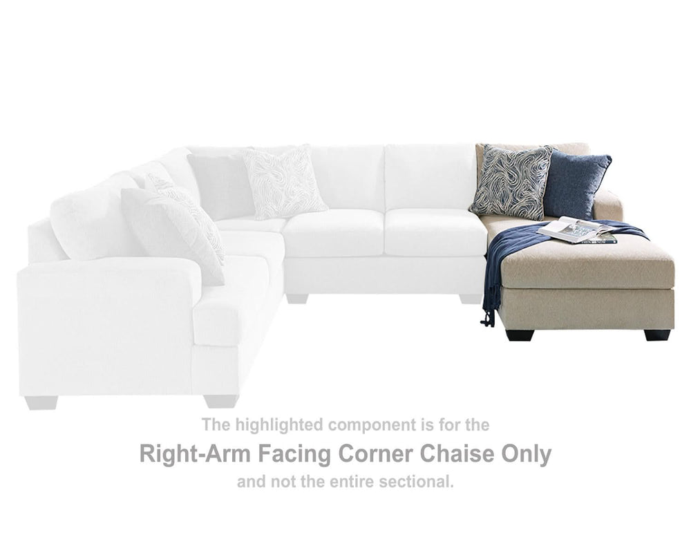 Chaise longue esquinera con brazo derecho Enola