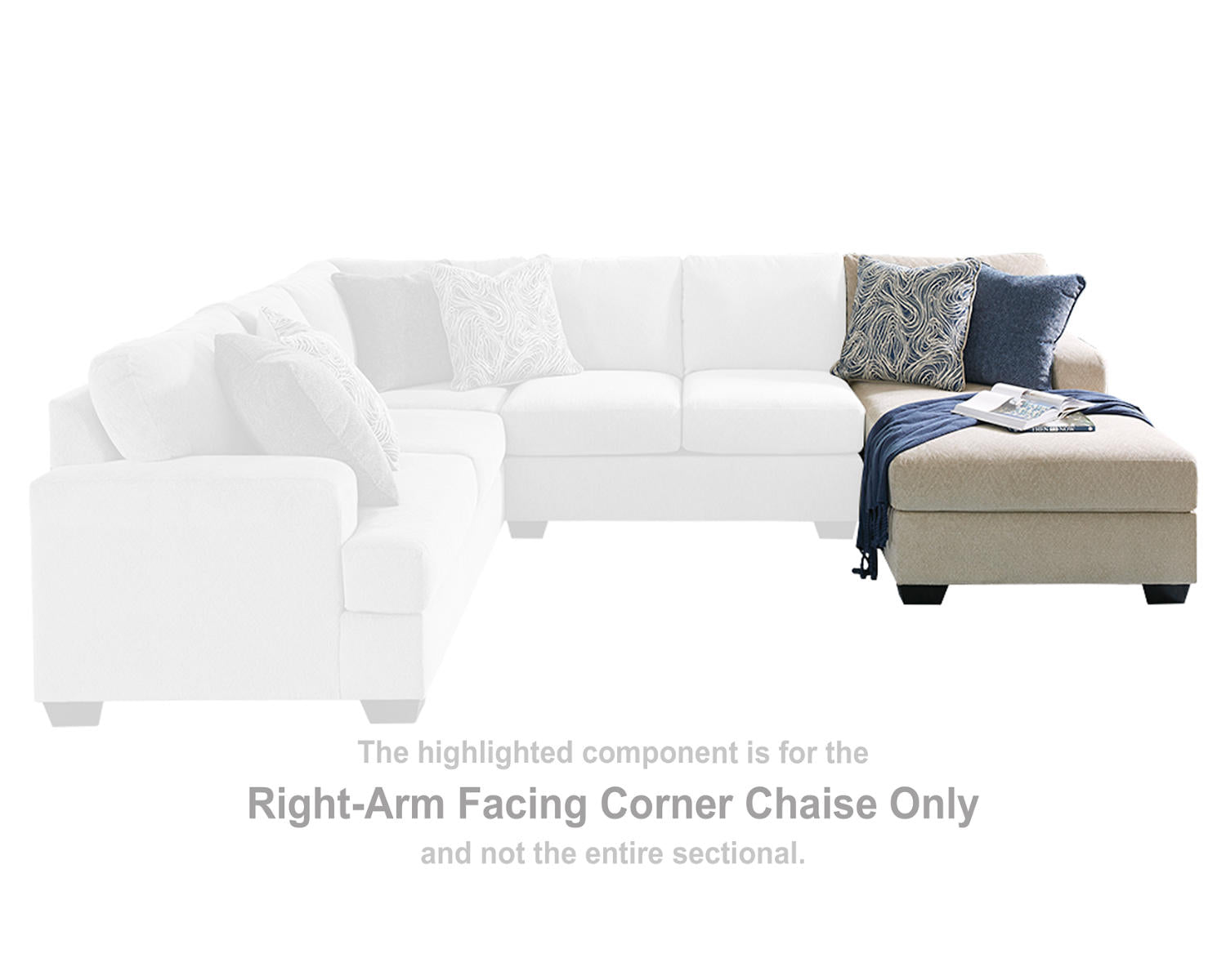 Enola Right-Arm Facing Corner Chaise