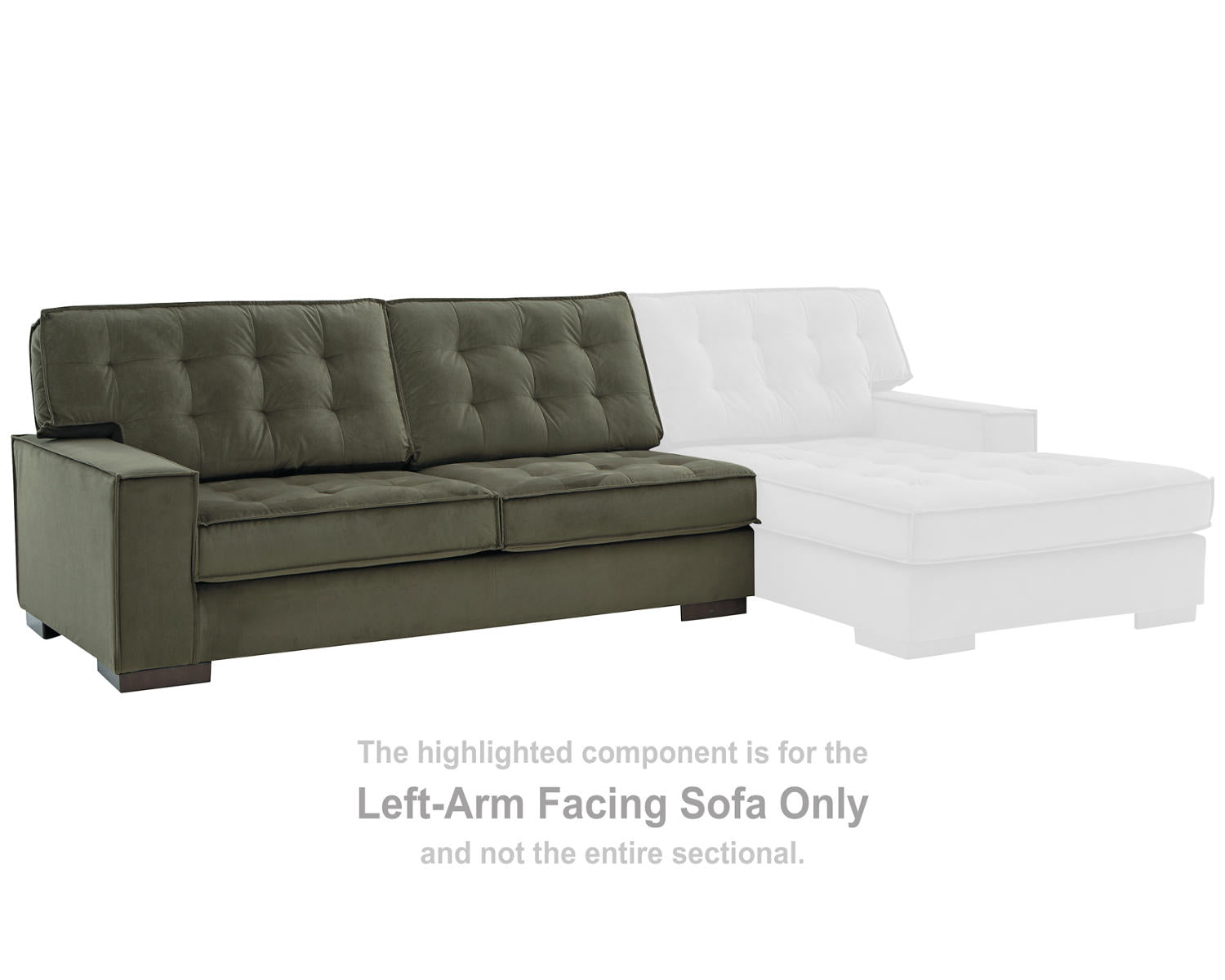 Caspian-Town Left-Arm Facing Sofa