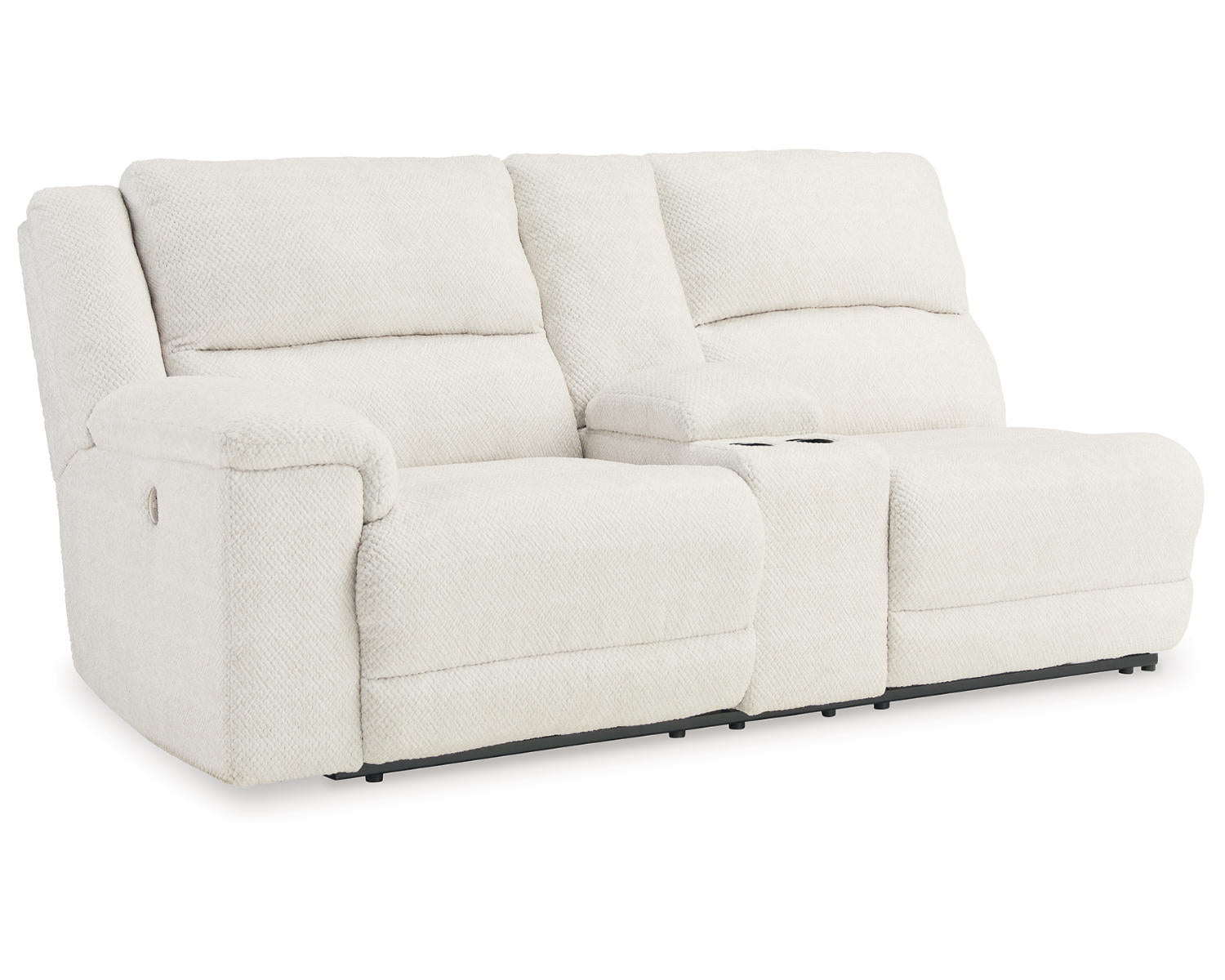 Keensburg Left-Arm Facing Power Reclining Loveseat with Console