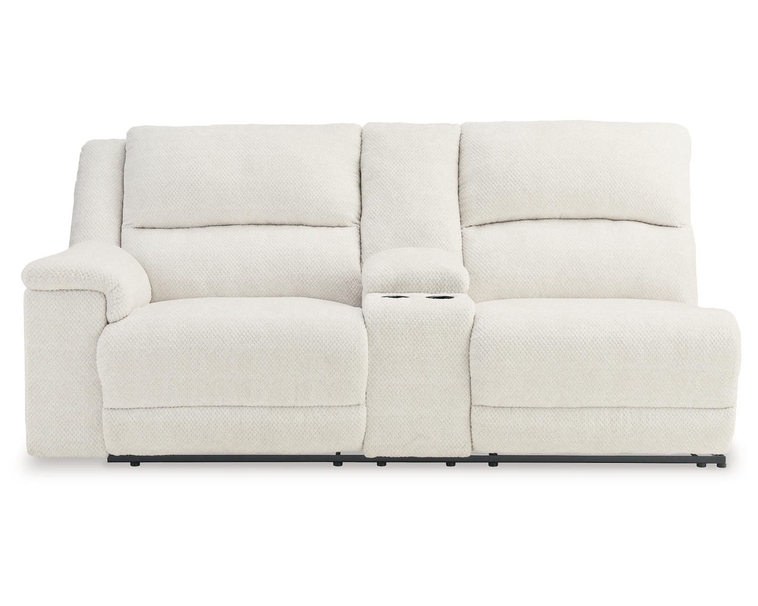 Keensburg Left-Arm Facing Power Reclining Loveseat with Console