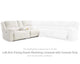 Keensburg Left-Arm Facing Power Reclining Loveseat with Console