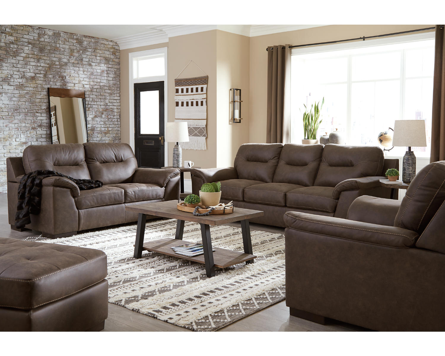 Maderla Sofa, Loveseat and Chair