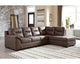 Seccional de 2 piezas con chaise longue Maderla