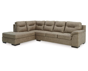 Seccional de 2 piezas con chaise longue Maderla