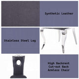 Silla auxiliar Cyrene (juego de 2)