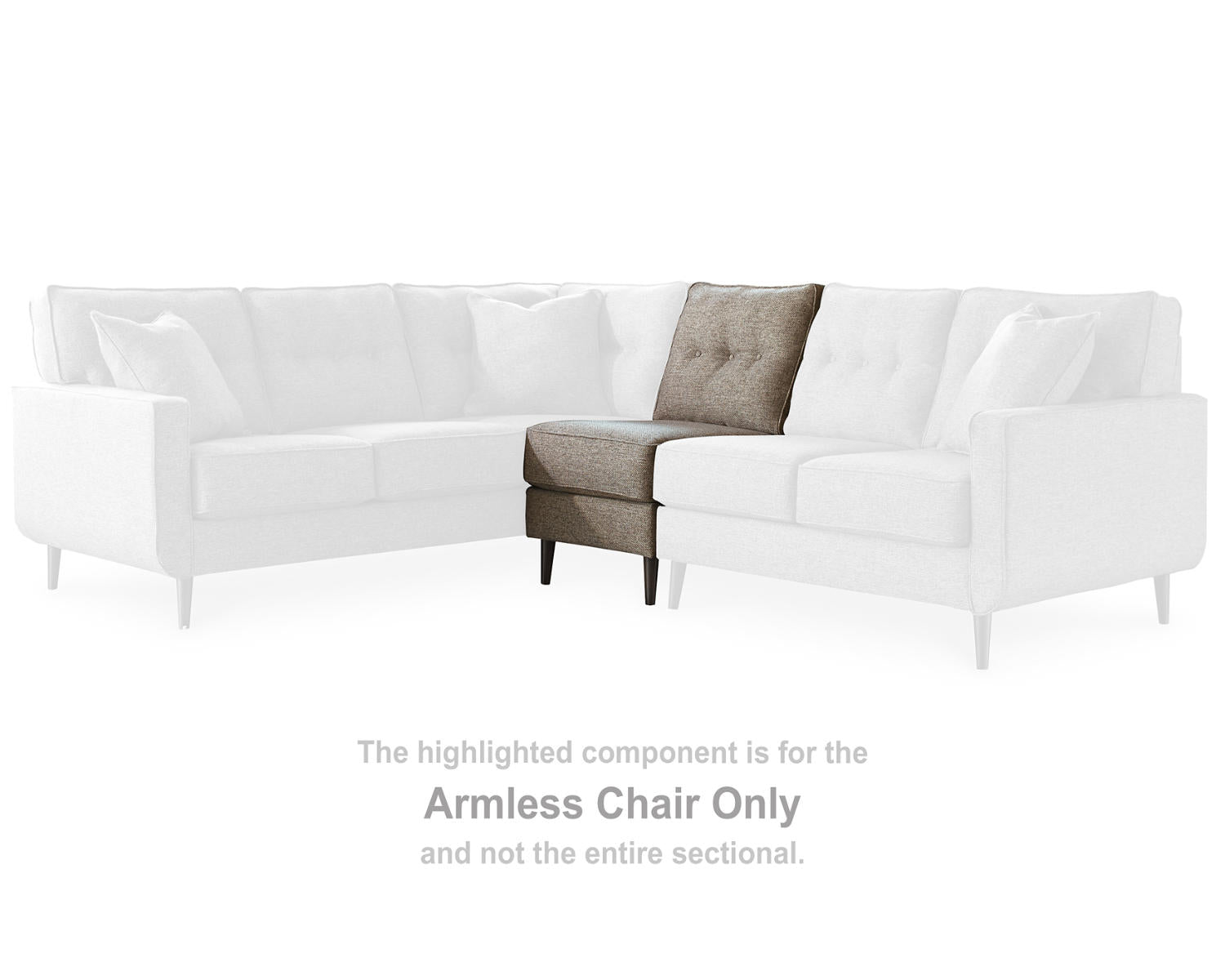 Dahra Armless Chair