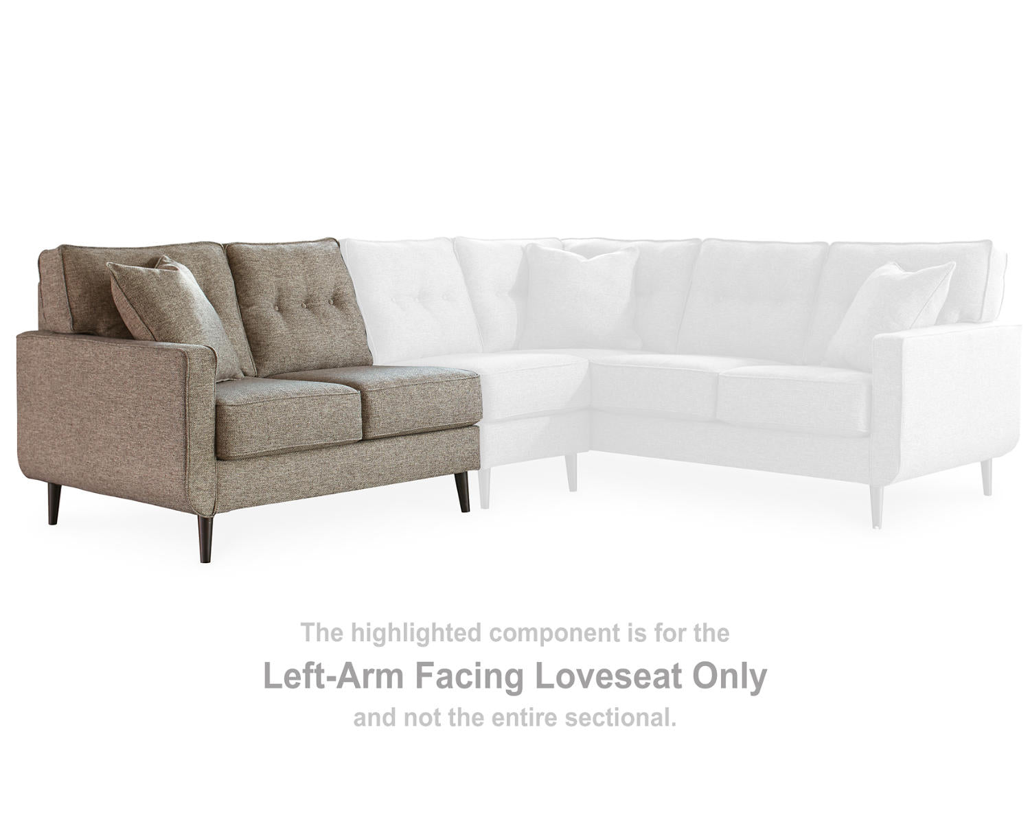 Dahra Left-Arm Facing Loveseat
