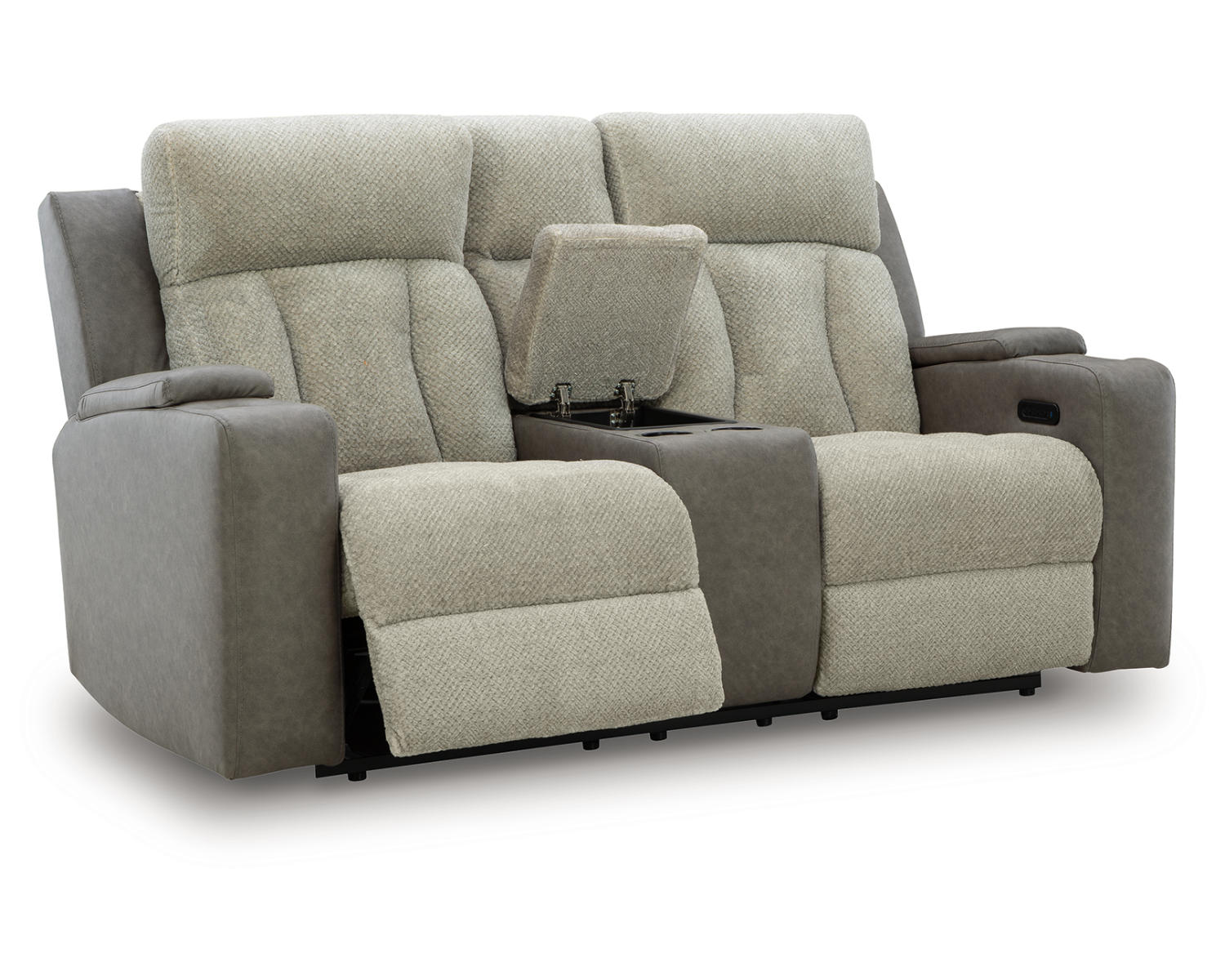 WhipLash Power Reclining Loveseat with Console