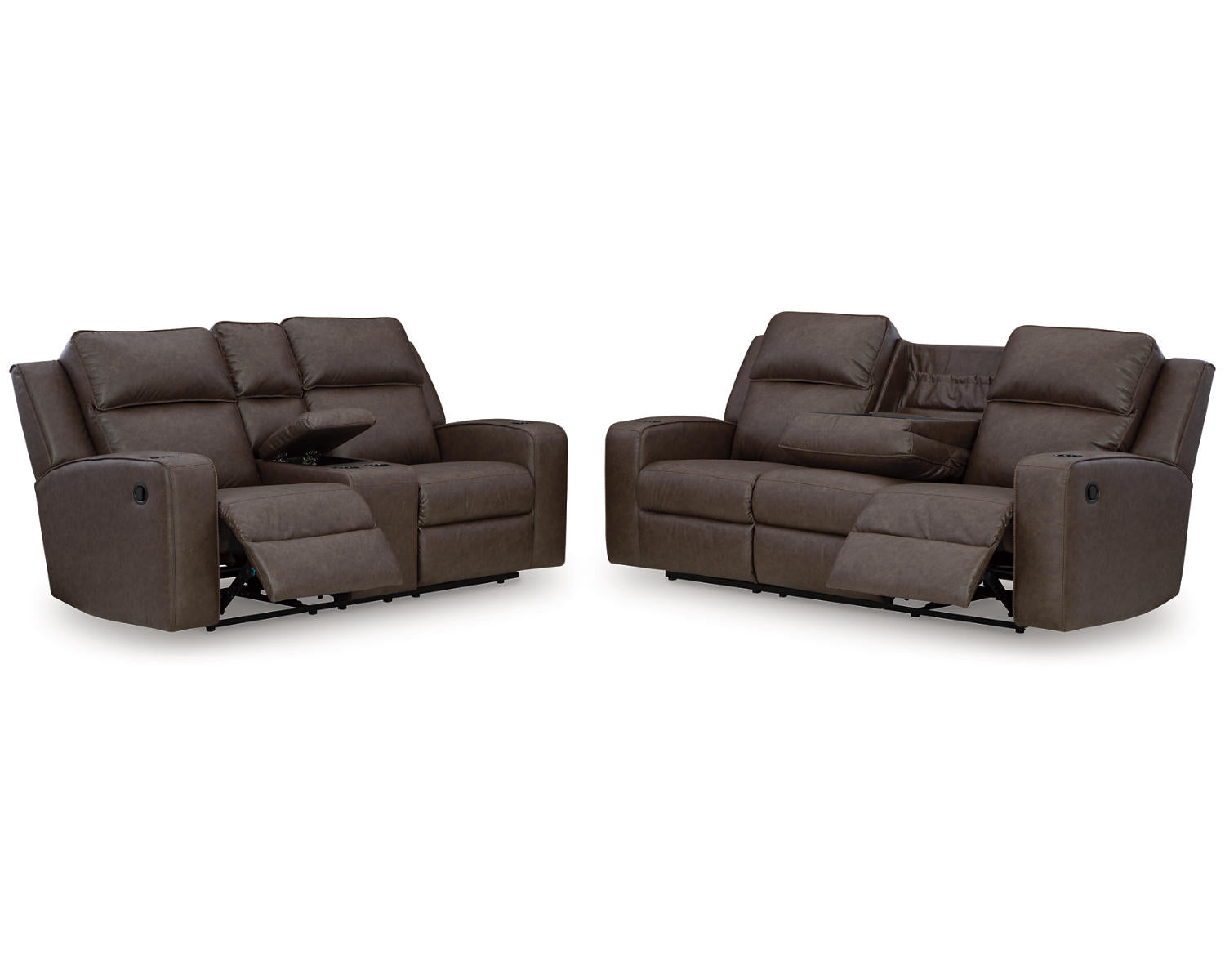 Lavenhorne Reclining Sofa and Loveseat