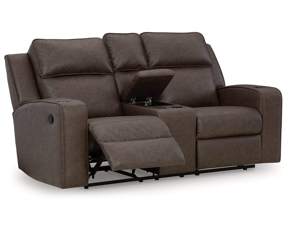 Lavenhorne Reclining Loveseat with Console